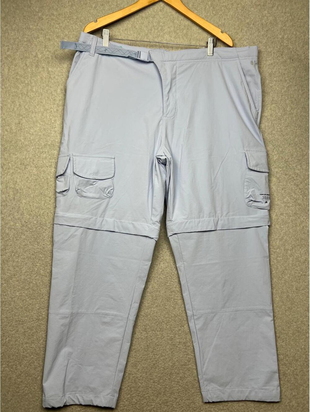 Adidas Men's Adicross Zip-Off Golf Pants Size XXL Convertible short Lightweight